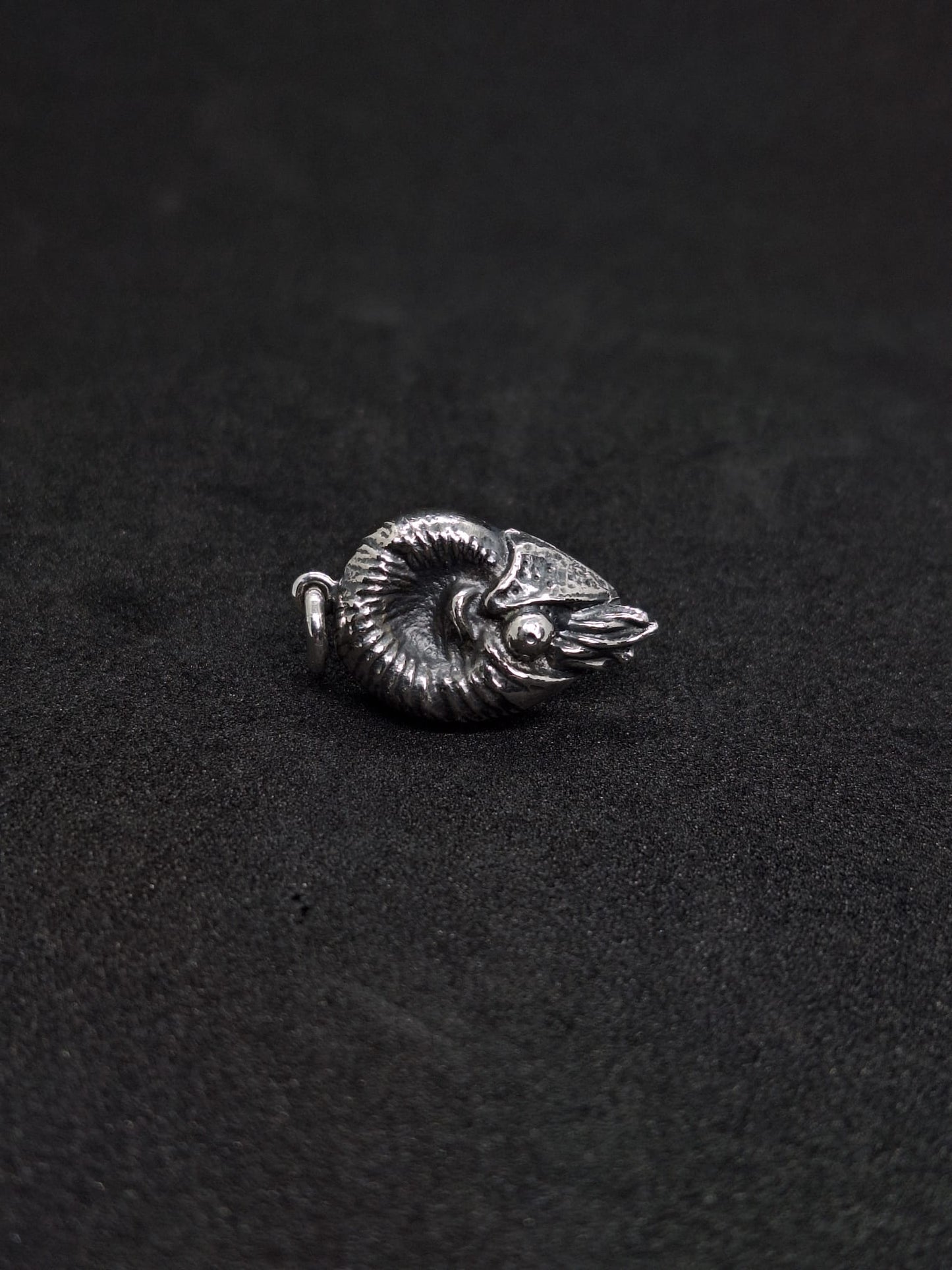 Nautilus Silver Pendant