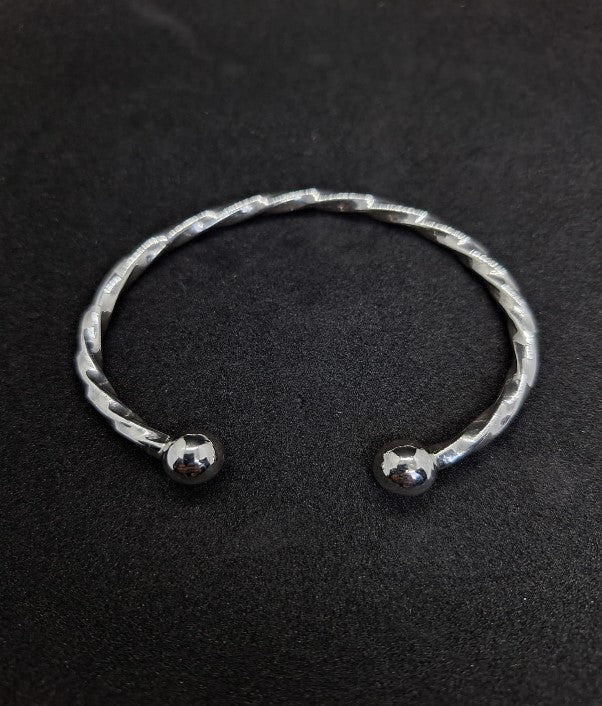 Twisted Torc Bangle