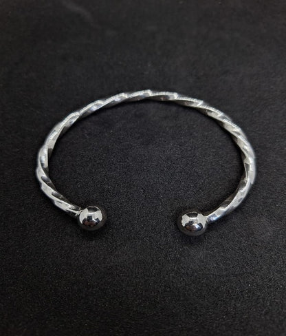 Twisted Torc Bangle